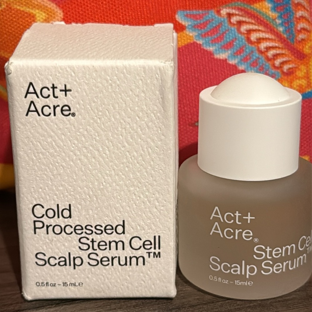 Act+Acre Cold Processed Stem Cell Scalp Serum, 15 ml / 0.5 fl oz | NIB